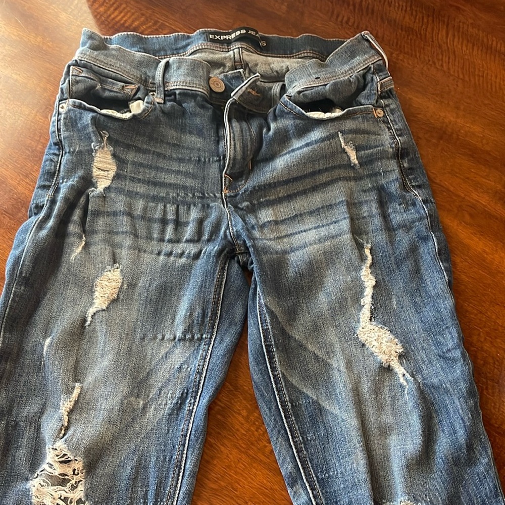 Express cropped jeans